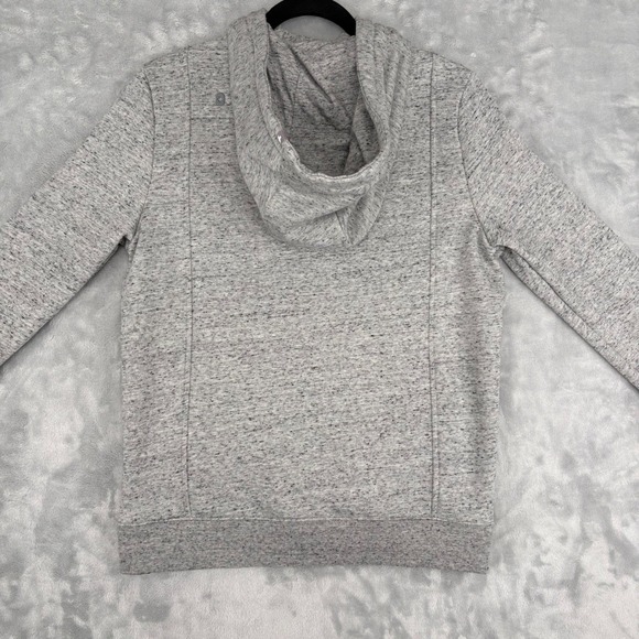 Figs Hoodie Women Small Scrub Gray On Shift Full Zip Medical Nurse Sweater Logo - Picture 11 of 16